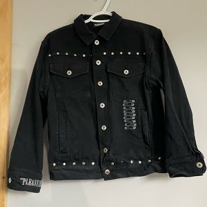 Studded jacket by Pleasures